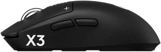 Logitech Pro X3 Superstrike Ασύρματο Gaming Ποντίκι 48000 DPI Midnight Black