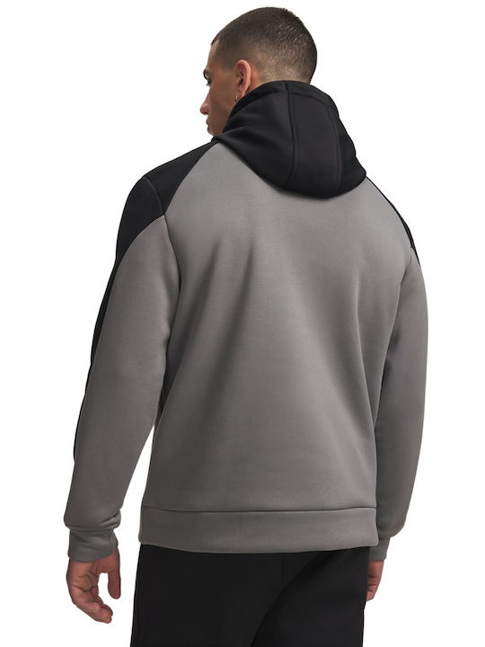 Under Armour Сив Суитшърт с Качулка