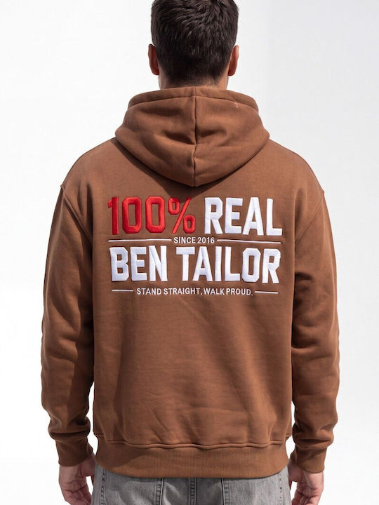 Brown Hooded Sweatshirt