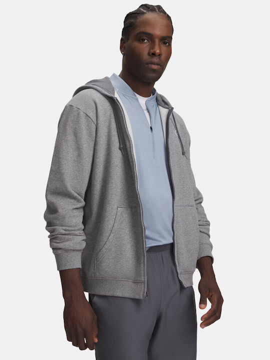 Under Armour Rival Fleece Hoodie Jacket Grey