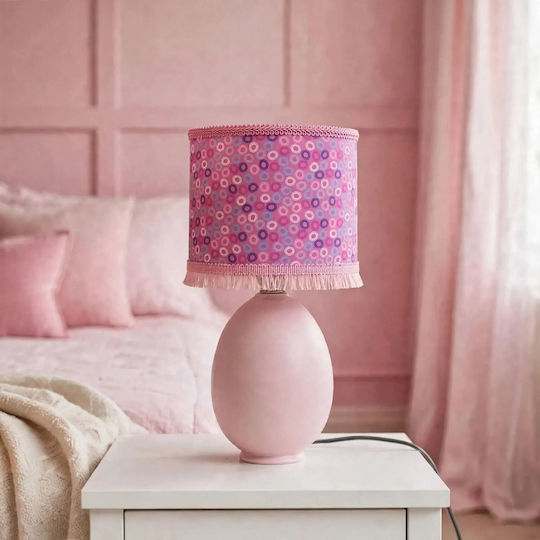 Oxygen Kinder Tischlampe Maße Rosa 35x20cm