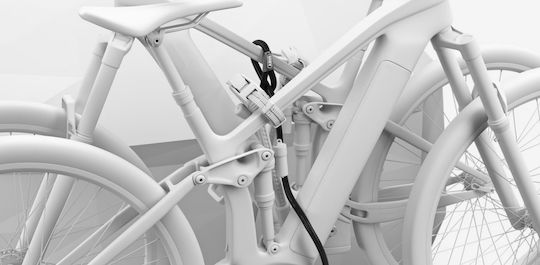Încuietoare pentru Suportul de Biciclete Thule pentru Cârligul de Remorcare