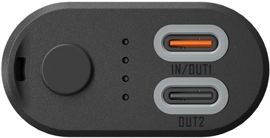 NiteCore Summit Air Powerbank 8000 mAh 22,5 W mit 2 USB-C-Anschlüssen Power Delivery Grau