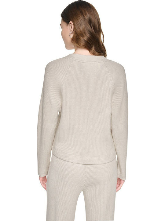 Damenstrickjacke in Ecru