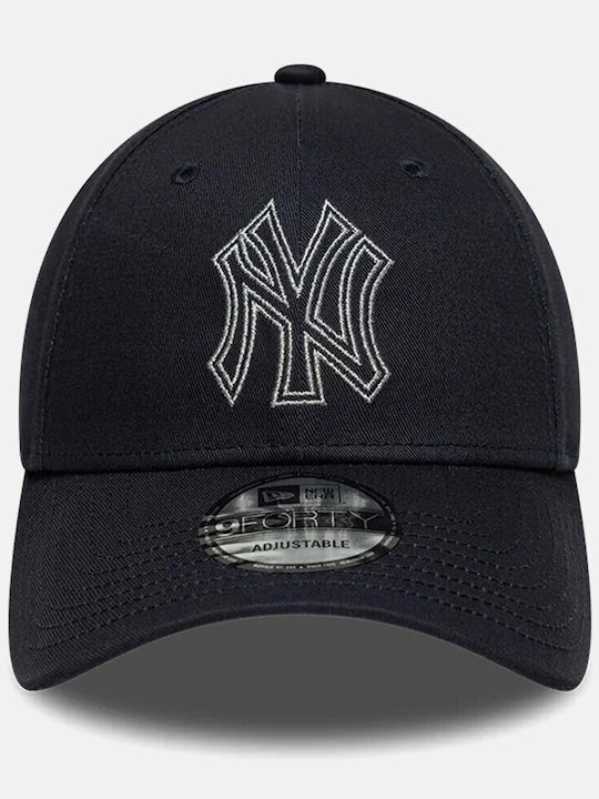 9forty New York Yankees Шапка с козирка в Тъмносин Цвят