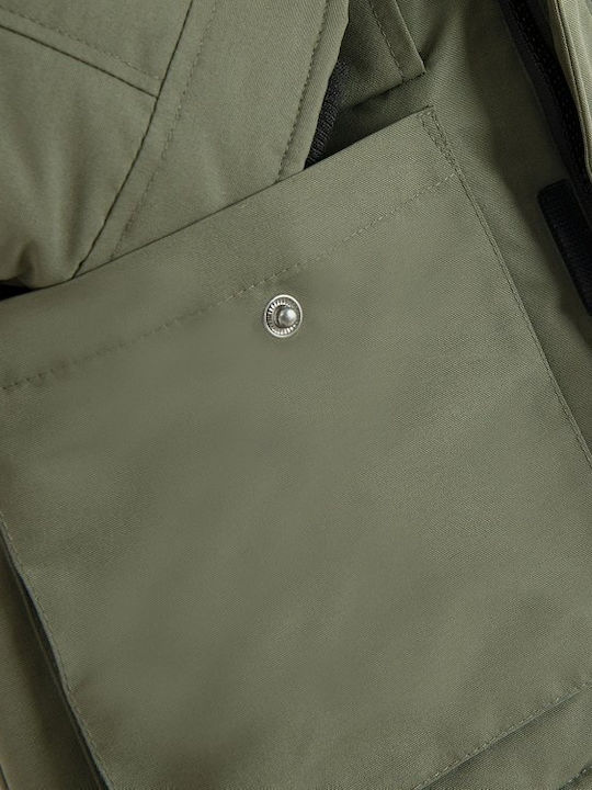 Kids’ Casual Short Green Jacket