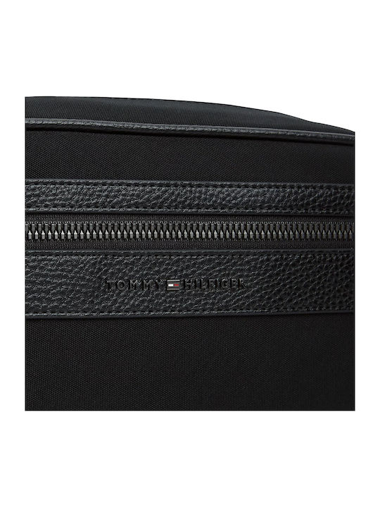 Tommy Hilfiger Men's Washbag Water Resistant Black Am0am14514-bds