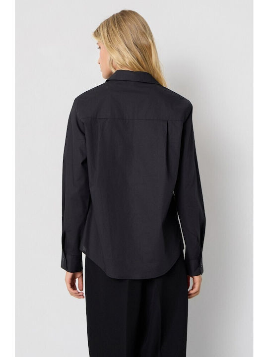 Long Sleeve Women's Shirt Black