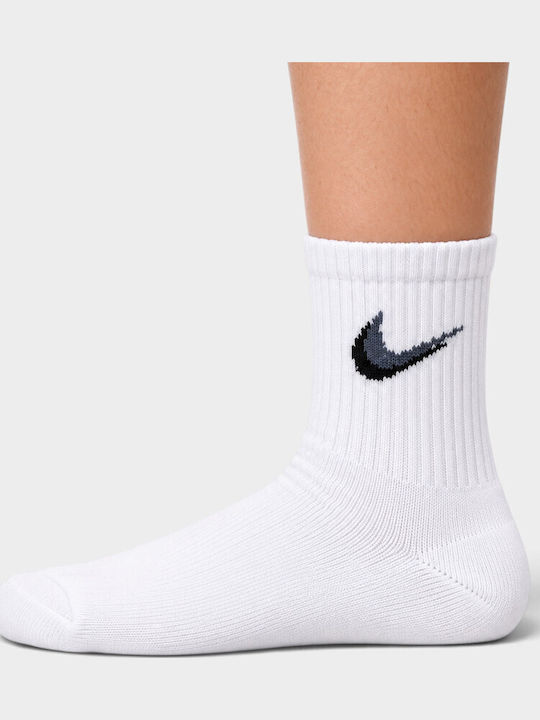 Design Socks Παιδικές Κάλτσες Αθλητικές Λευκό 6 Ζευγάρια