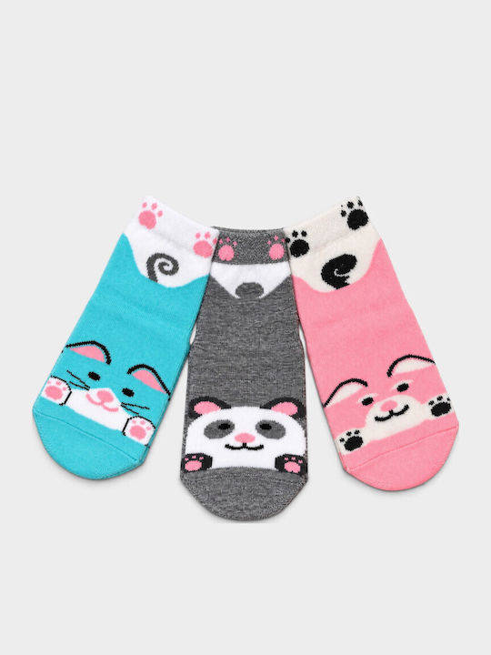 Design Socks Παιδικές Κάλτσες Πολύχρωμο 3 Ζευγάρια
