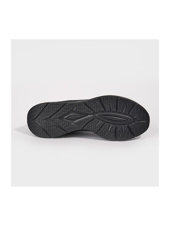 3170560007-NEGRU Pantofi Sport de Alergare pentru Bărbați Negri
