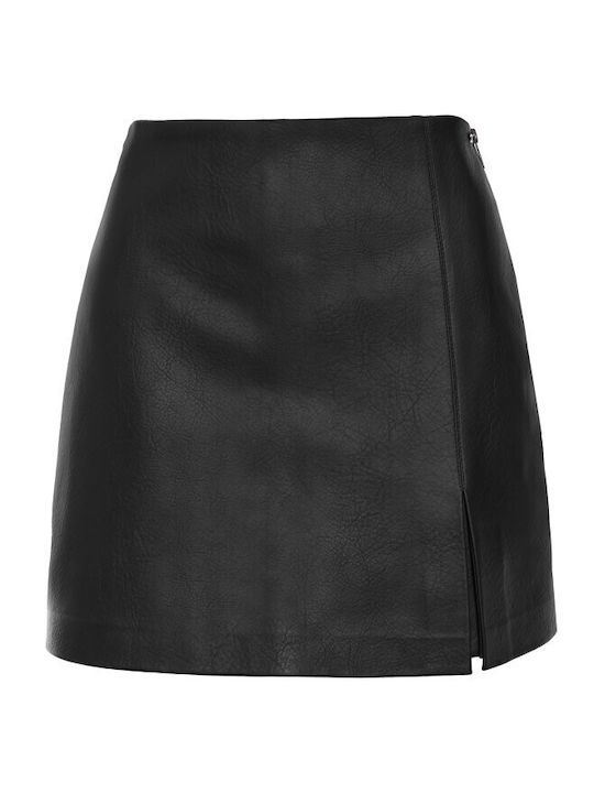 Δερμάτινη Φούστα Black