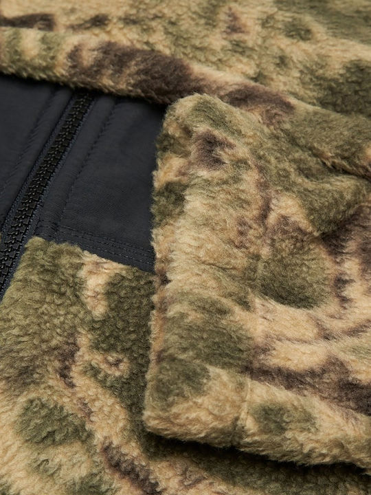 Herren-Fleecejacke Schwarz