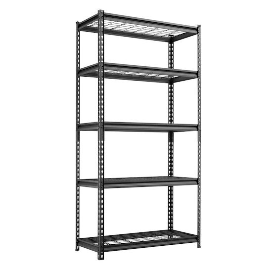 Vevor Dexion Shelving Unit 92.3x41.5x181 cm with 5 Shelves and a Total Load Capacity of 905 kg