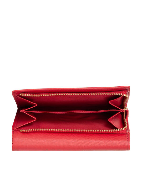 Red Leather Women's Wallet