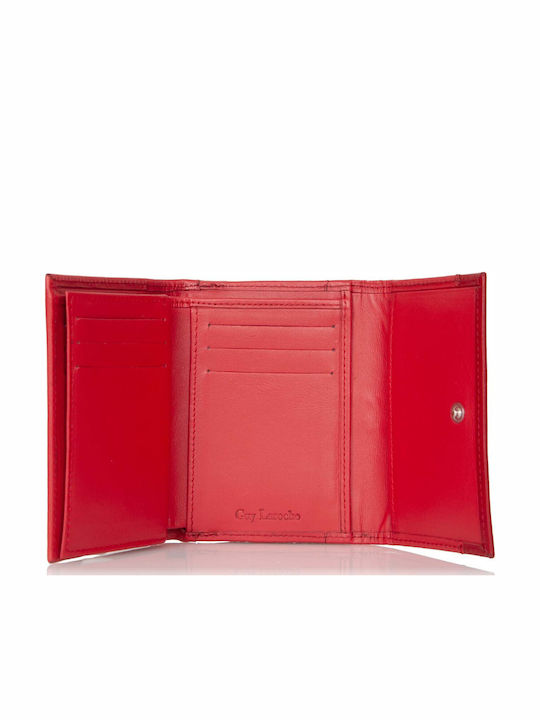 Leather Women's Wallet Red
