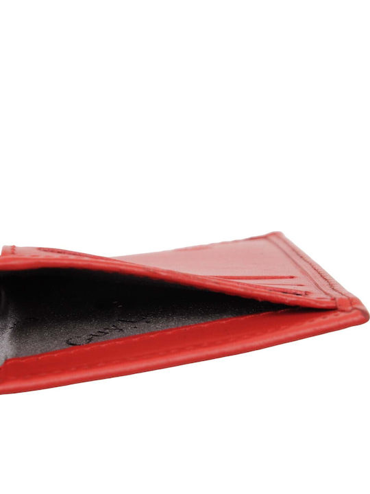 Leather Women's Wallet Red