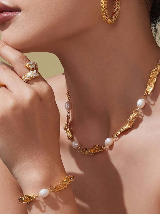 Charmy Choker από Επιχρυσωμένο Ατσάλι Charmy Choker από Επιχρυσωμένο Ατσάλι