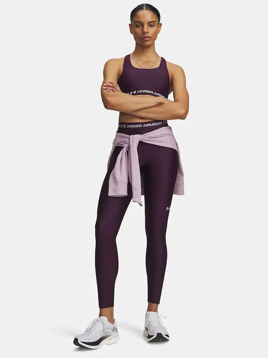 Heatgear Training Γυναικείο Cropped Κολάν Μώβ