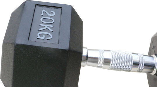MegaFitness Sechseckige Hantel 1 x 20 kg