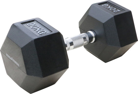 MegaFitness Sechseckige Hantel 1 x 20 kg