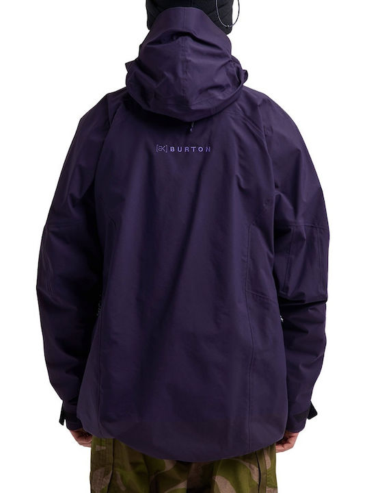 Burton Cyclic 307631E7Z Мъжко яке Gore-Tex за ски и сноуборд Лилаво