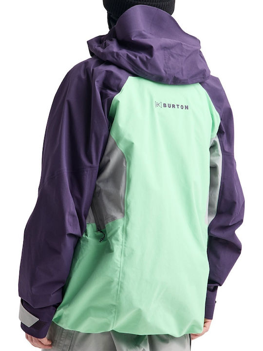 Burton Swash 307571E4R Мъжко Ски и Сноуборд Яке Gore-Tex Сиво