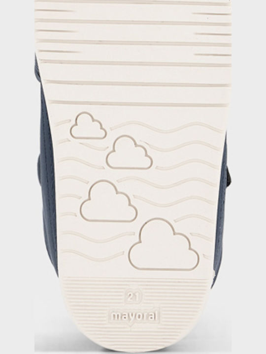 Παιδικά Μποτάκια Barefoot με Σκρατς Navy Μπλε