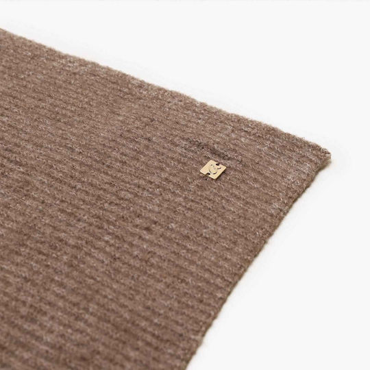 Women's Knitted Beanie in Beige