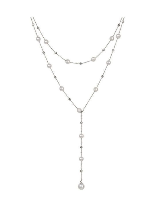 Prime Steel Doppelhalskette aus Stahl