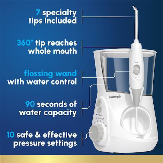 Waterpik Irigator Bucal Aquarius 651 ml Alb WP-660