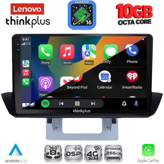 Lenovo Ltm 11364_cpa Dash 9-Zoll Multimedia-Tablet Mazda Bt50 Mod. 2012–2019