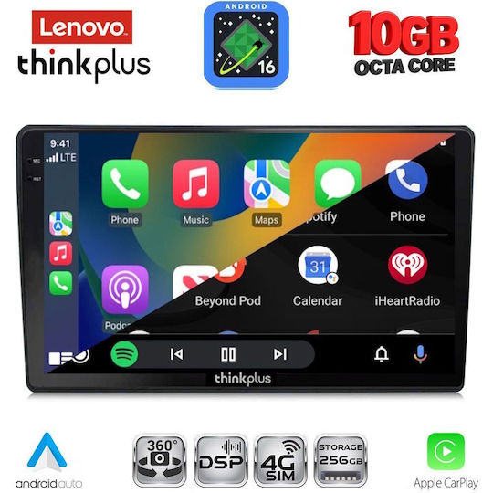 Lenovo Ltm 11360_cpa 9-Zoll-Multimedia-Tablet für Mazda 2 Modell 2002–2007