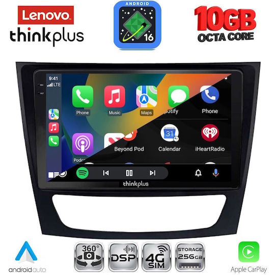 Lenovo Ltm 11408_cpa 9-Zoll Multimedia-Tablet Mercedes E W211 – Cls W219 Mod. 2003–2009