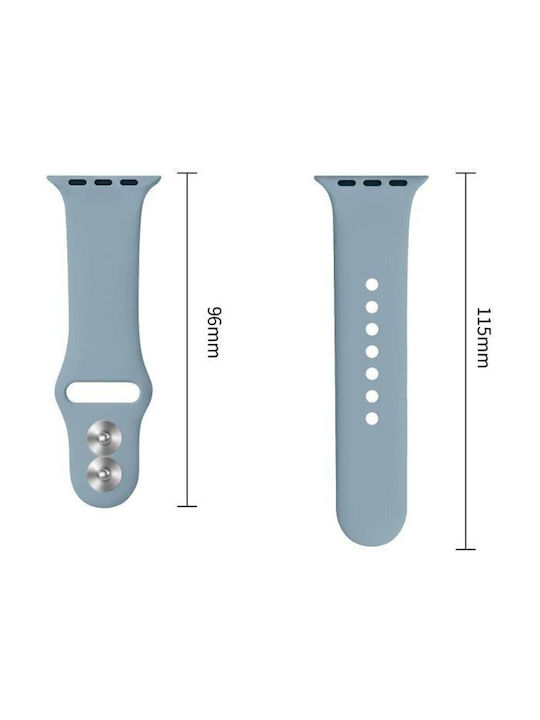 Tech-Protect Λουράκι Σιλικόνης Μπλε (Apple Watch 38/40/41/42mm)