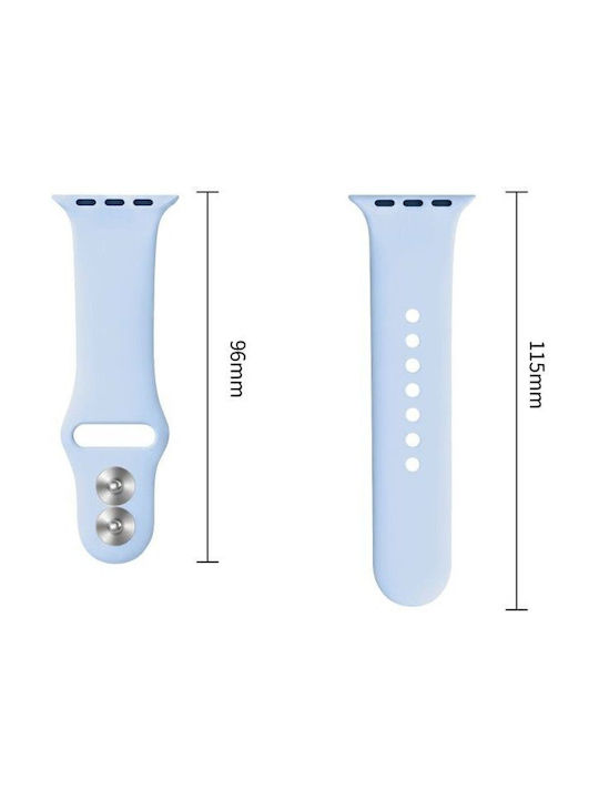 Tech-Protect Λουράκι Σιλικόνης Γαλάζιο (Apple Watch 38/40/41/42mm)