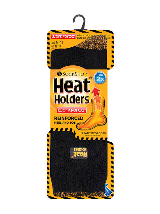 Heat Holders Wforce Herren-Thermosocken Schwarz