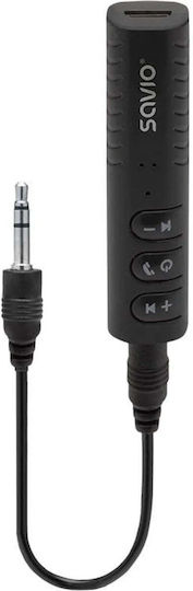 Savio Bluetooth Автомобил SAVTR-11B за Аудиосистемата (AUX / Аудиоприемник / USB порт за зареждане)