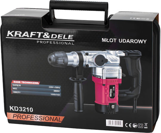 Kraft & Dele KD3210 Ciocan Rotopercutor Electric 2800 W cu Prindere SDS Plus