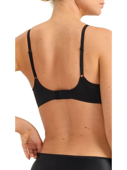 Active Micro Contour Дамско Спортно Бюстие Черно с Леко Подплатяване