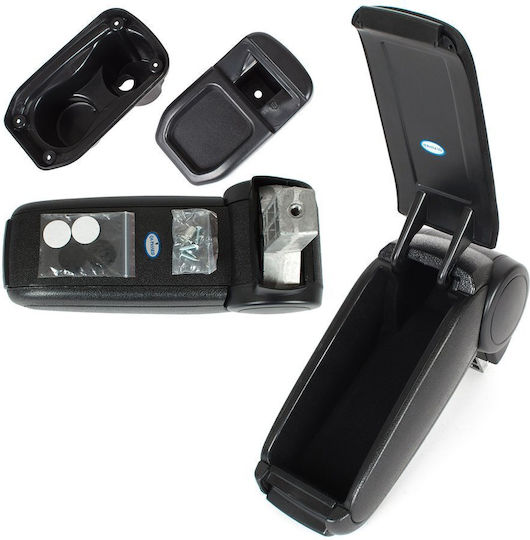 Peugeot 301 2012 Armrest Set Black Fabric + Installation Kit