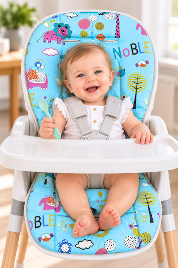 Queen Mother Kinderwagenmatratze Hellblau