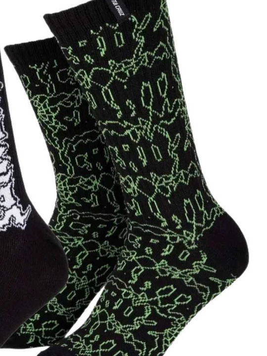 Santa Cruz Punk Web Multicolour Socks 2Pack