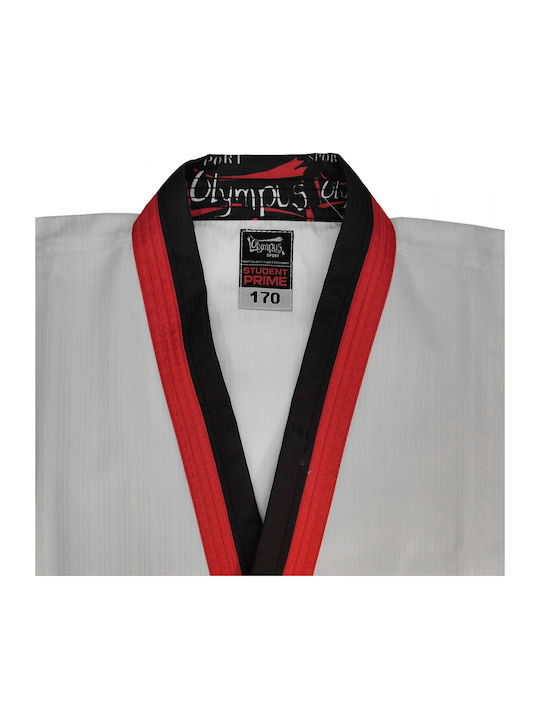 Olympus Sport Student Prime Στολή Taekwondo Παιδική Λευκή
