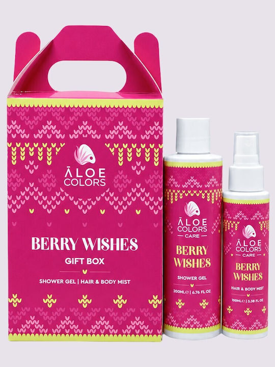Aloe Colors Berry Wishes Hautpflege-Set zur Feuchtigkeitspflege und Körperreinigung 2-teilig Aloe Colors Berry Wishes Hautpflege-Set zur Feuchtigkeitspflege und Körperreinigung 2-teilig