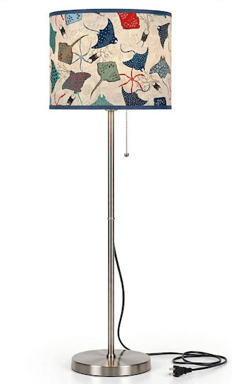 Oxygen Floor Lamp with E27 Bulb Holder Multicolour