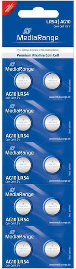 MediaRange Алкални Батерии За часовници LR54 1.5V 10бр