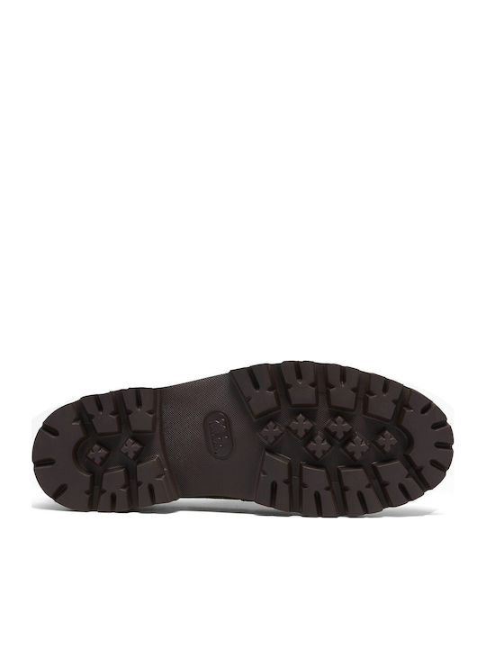 Cleyhill Δερμάτινα Ανδρικά Loafers σε Καφέ Χρώμα