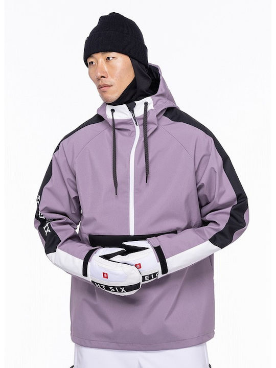 686 I-004410-273 Men's Soft Shell Ski & Snowboard Jacket Dusty Orchid