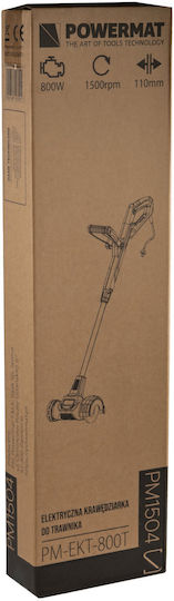 Powermat Ηλεκτρικό Πλάτης Χορτοκοπτικό 800W 2.2kg